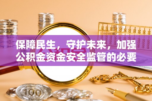 花莲保障民生，守护未来，加强公积金资金安全监管的必要性与实践