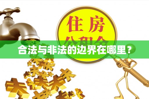 花莲合法与非法的边界在哪里？