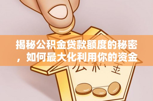 花莲揭秘公积金贷款额度的秘密，如何最大化利用你的资金