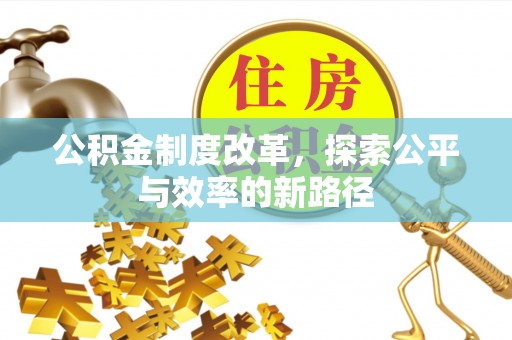 花莲公积金制度改革，探索公平与效率的新路径