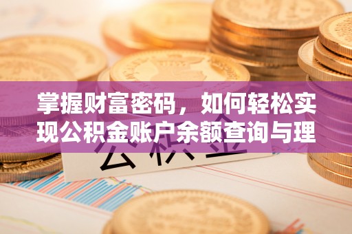 花莲掌握财富密码，如何轻松实现公积金账户余额查询与理财规划