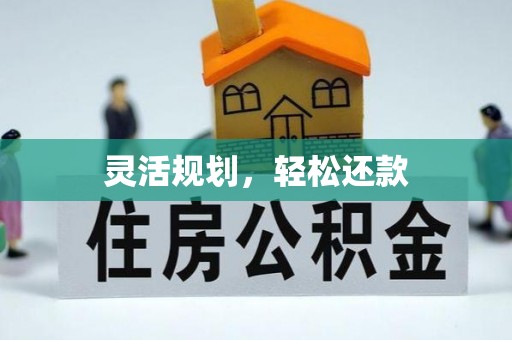 花莲灵活规划，轻松还款