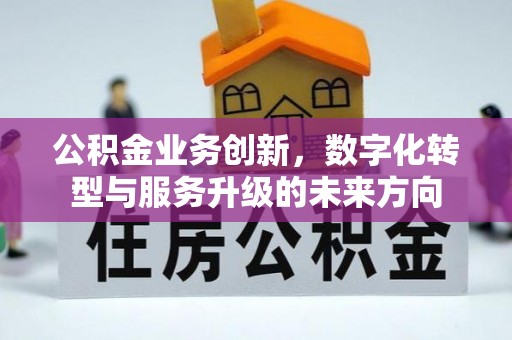 花莲公积金业务创新，数字化转型与服务升级的未来方向