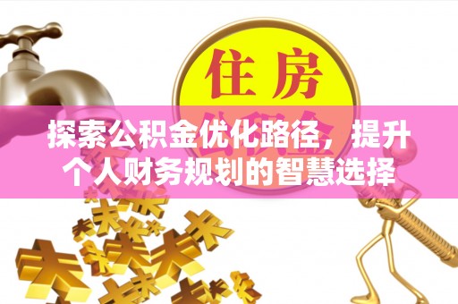 花莲探索公积金优化路径，提升个人财务规划的智慧选择