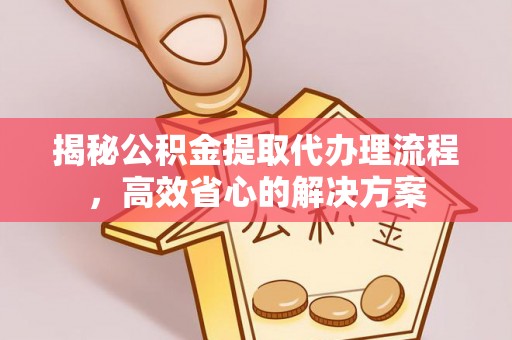 花莲揭秘公积金提取代办理流程，高效省心的解决方案