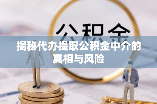 花莲揭秘代办提取公积金中介的真相与风险