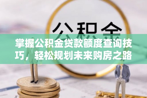 花莲掌握公积金贷款额度查询技巧，轻松规划未来购房之路
