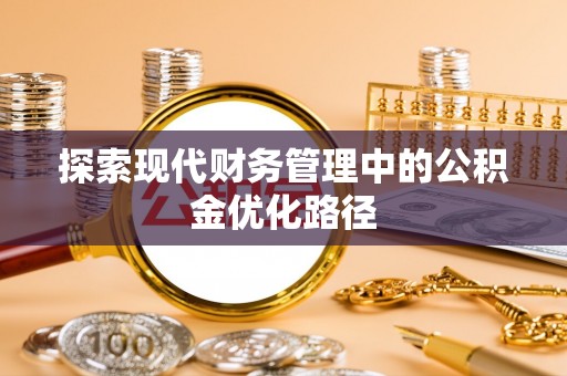 花莲探索现代财务管理中的公积金优化路径