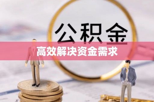 花莲高效解决资金需求