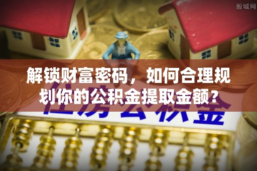 花莲解锁财富密码，如何合理规划你的公积金提取金额？