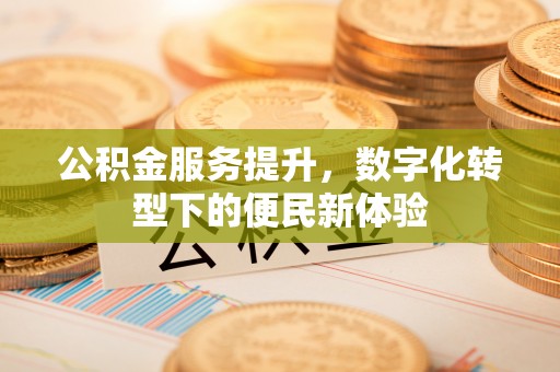 花莲公积金服务提升，数字化转型下的便民新体验