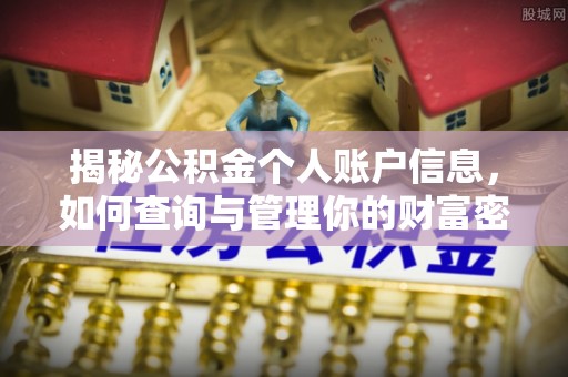 花莲揭秘公积金个人账户信息，如何查询与管理你的财富密码