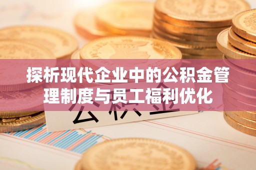 花莲探析现代企业中的公积金管理制度与员工福利优化