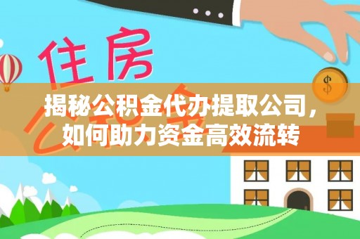 花莲揭秘公积金代办提取公司，如何助力资金高效流转