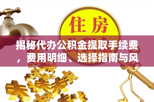 花莲揭秘代办公积金提取手续费，费用明细、选择指南与风险防范