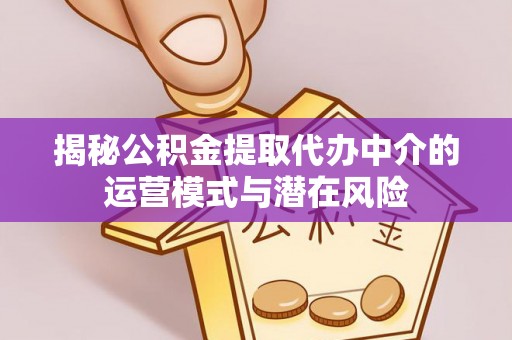 花莲揭秘公积金提取代办中介的运营模式与潜在风险