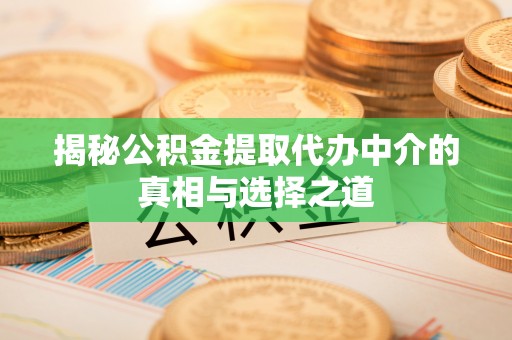 花莲揭秘公积金提取代办中介的真相与选择之道