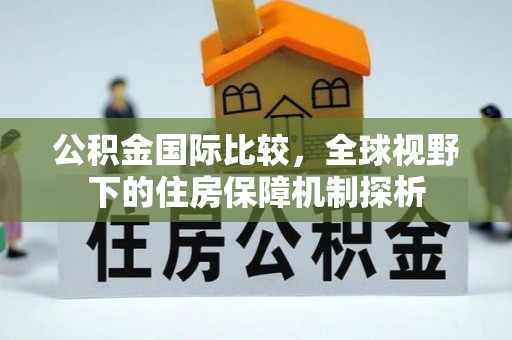 花莲公积金国际比较，全球视野下的住房保障机制探析
