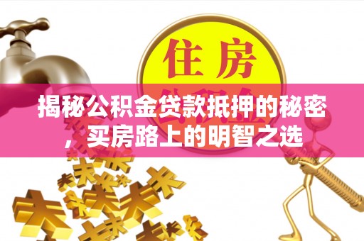 花莲揭秘公积金贷款抵押的秘密，买房路上的明智之选