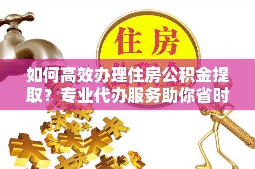 花莲如何高效办理住房公积金提取？专业代办服务助你省时省力