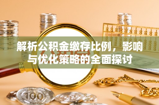 花莲解析公积金缴存比例，影响与优化策略的全面探讨