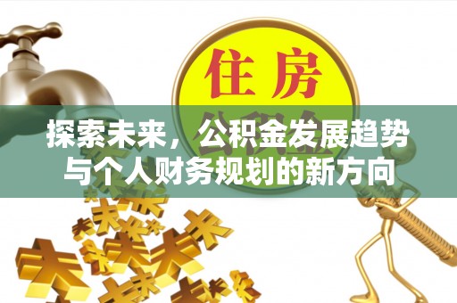 花莲探索未来，公积金发展趋势与个人财务规划的新方向