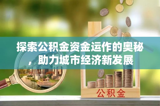 花莲探索公积金资金运作的奥秘，助力城市经济新发展