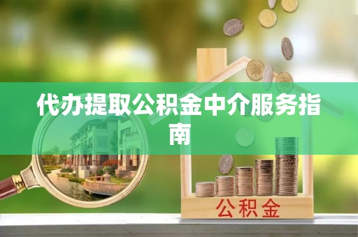 花莲代办提取公积金中介服务指南
