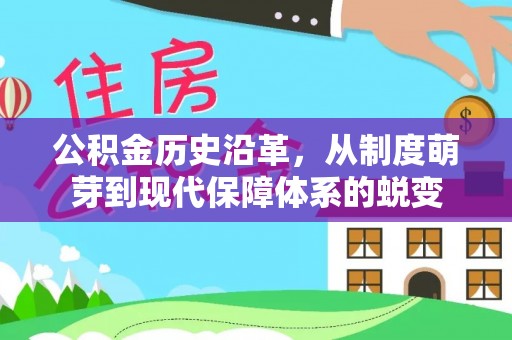 花莲公积金历史沿革，从制度萌芽到现代保障体系的蜕变