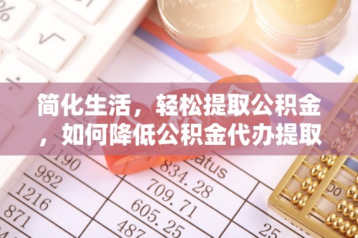 花莲简化生活，轻松提取公积金，如何降低公积金代办提取的费用？