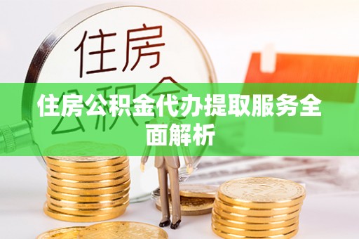 花莲住房公积金代办提取服务全面解析
