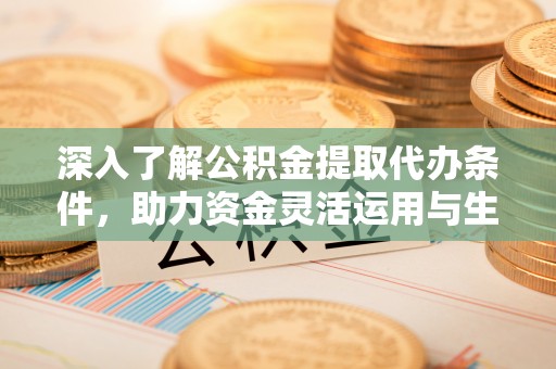 花莲深入了解公积金提取代办条件，助力资金灵活运用与生活规划