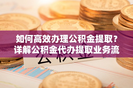 花莲如何高效办理公积金提取？详解公积金代办提取业务流程与优势