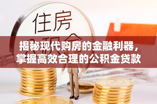 花莲揭秘现代购房的金融利器，掌握高效合理的公积金贷款流程