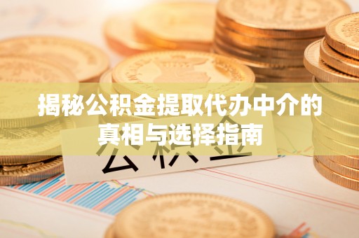 花莲揭秘公积金提取代办中介的真相与选择指南